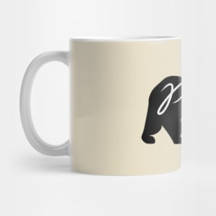 Cool Papa bear t-shirt Mug